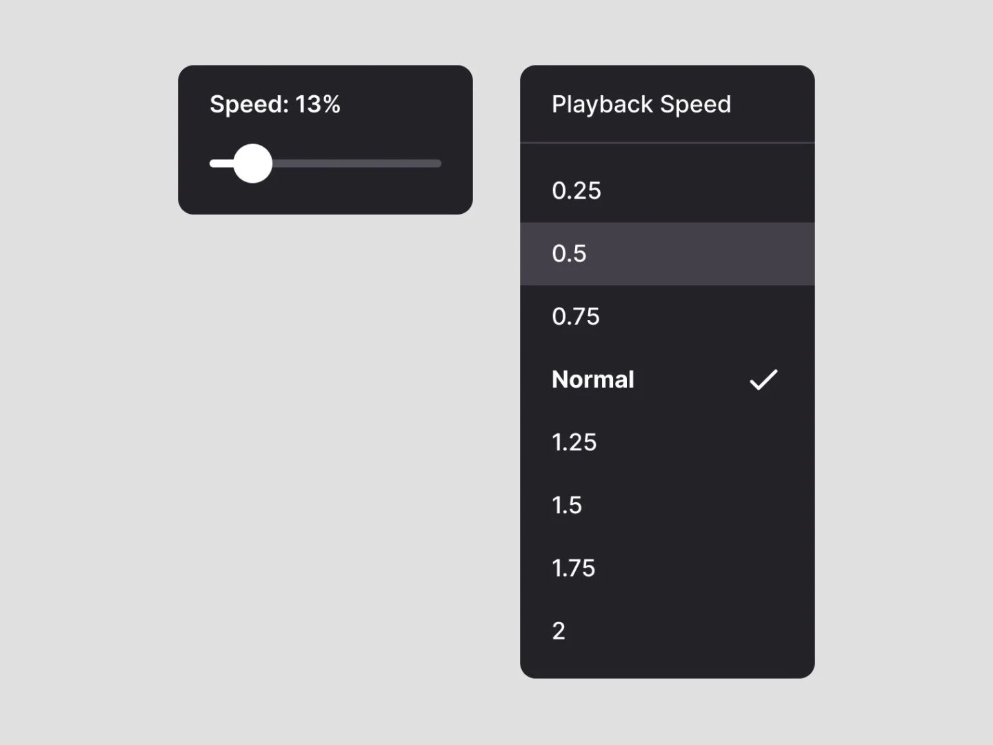 Playback Speed Control for a Music Learning Platform