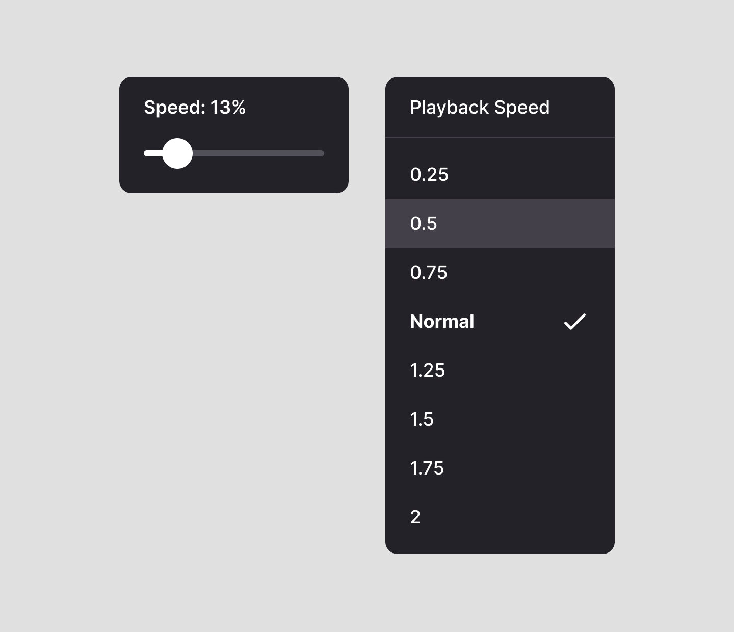 Playback Speed Control for a Music Learning Platform